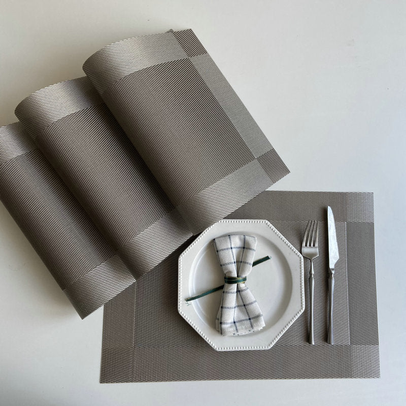 Wholesale European Style Western Table Mat PVC Place Mat